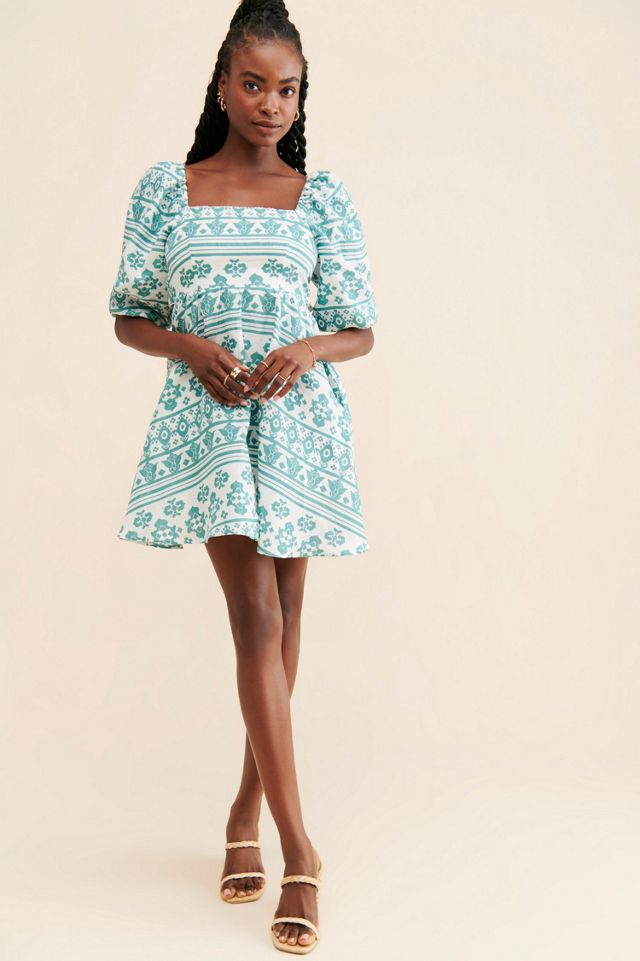 KIVARI Iman Blouson Sleeve Dress #3