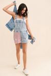 Driftwood American Flag Shortalls