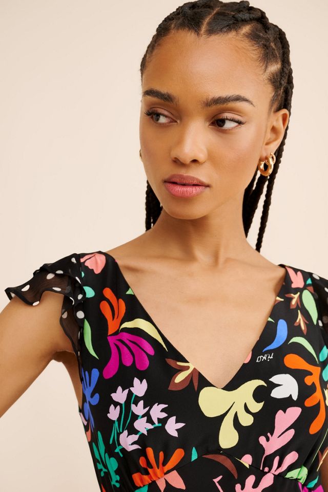 RIXO Silk Ossy Maxi Dress #3