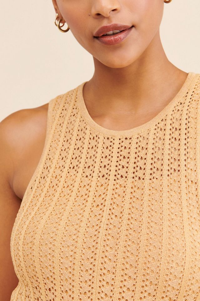 Ronny Kobo Pleated Knit Midi Dres #2