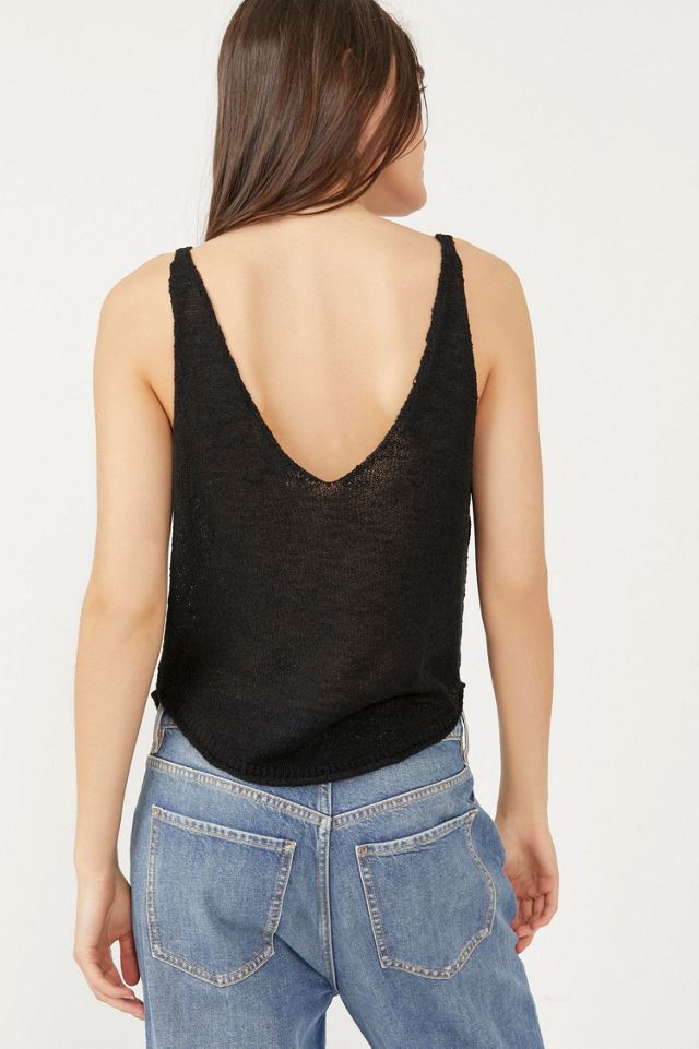 Boucle Sweater Tank #1