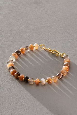 Robindira Moonstone Bracelet by Robindira Unsworth at Free People