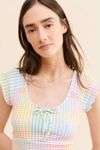 LoveShackFancy Zoie Mini Dress