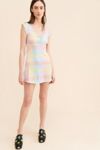 LoveShackFancy Zoie Mini Dress