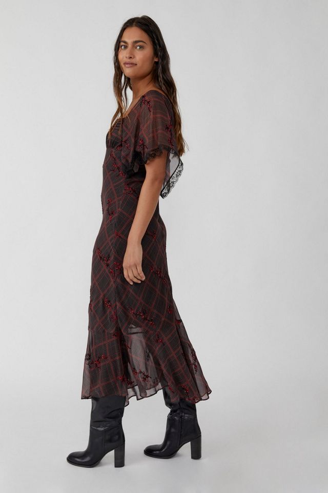 Fallen Flowers Midi Dress #3