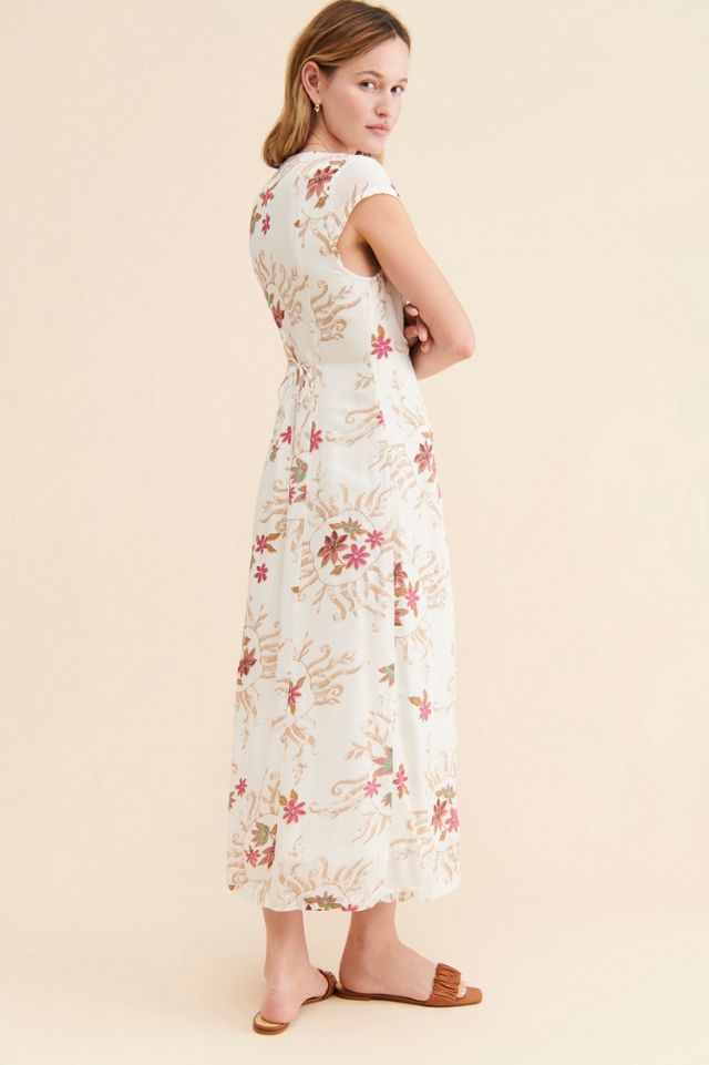 Rosemary Printed Midi Dress #1