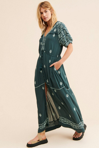 Riley Embroidered Maxi Dress
