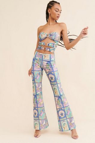 Oceanus Eden Cutout Jumpsuit