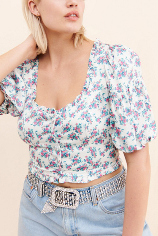 For Love & Lemons Taggart Crop Top