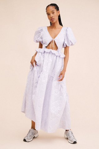 Allina Liu Edessa Jacquard Dress