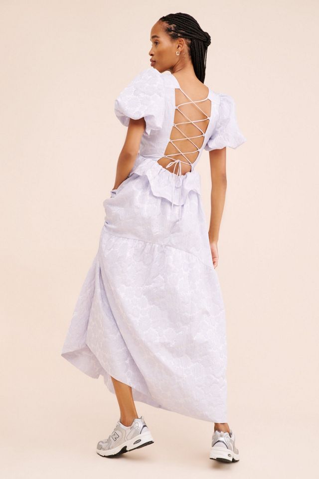 Allina Liu Edessa Jacquard Dress #1