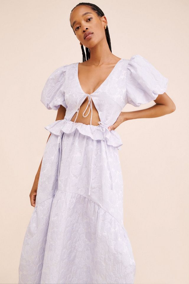 Allina Liu Edessa Jacquard Dress #3