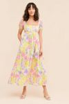 Show Me Your Mumu Smitten Floral Midi Dress
