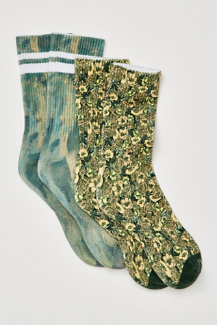 After Practice Sock Pack by FP Movement at Free People, Camo Combo