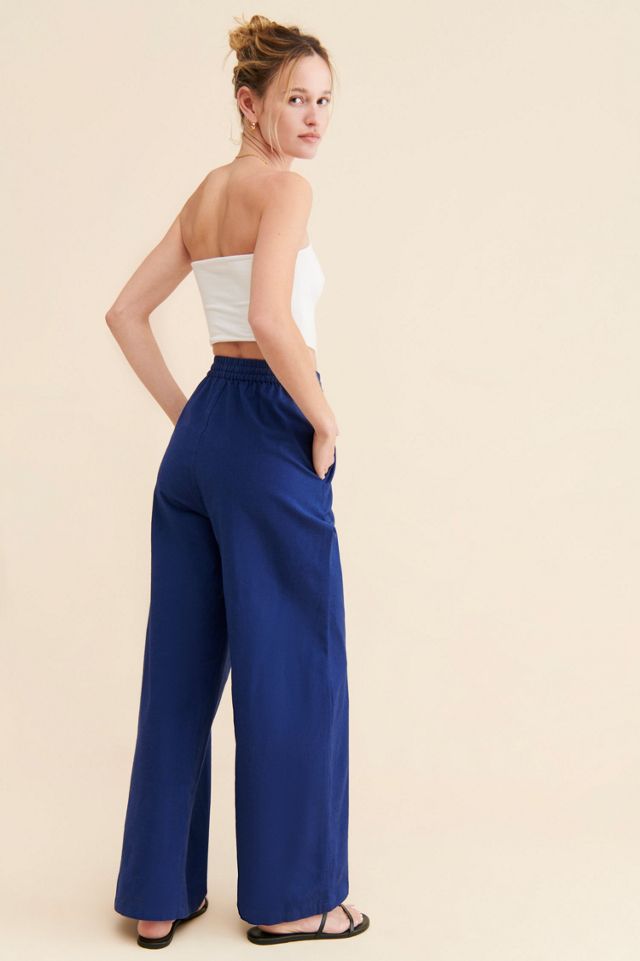 Native Youth Relaxed High-Rise Wide Leg Pants #1