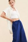 Native Youth Relaxed High-Rise Wide Leg Pants