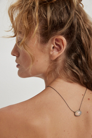 Collier Robindira Opale et Diamant Champagne