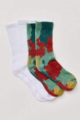 Trail Away Sock Pack by FP Movement at Free People, Green Combo