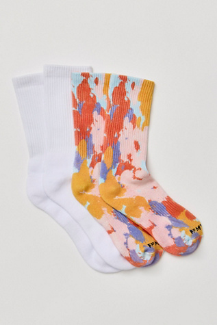 Trail Away Sock Pack by FP Movement at Free People in Blush Combo