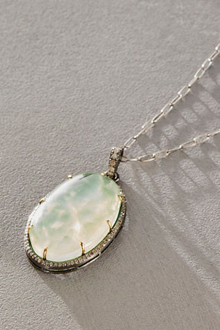 Robindira Prehnite Necklace