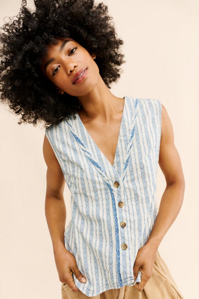 Spellbound Striped Vest #2