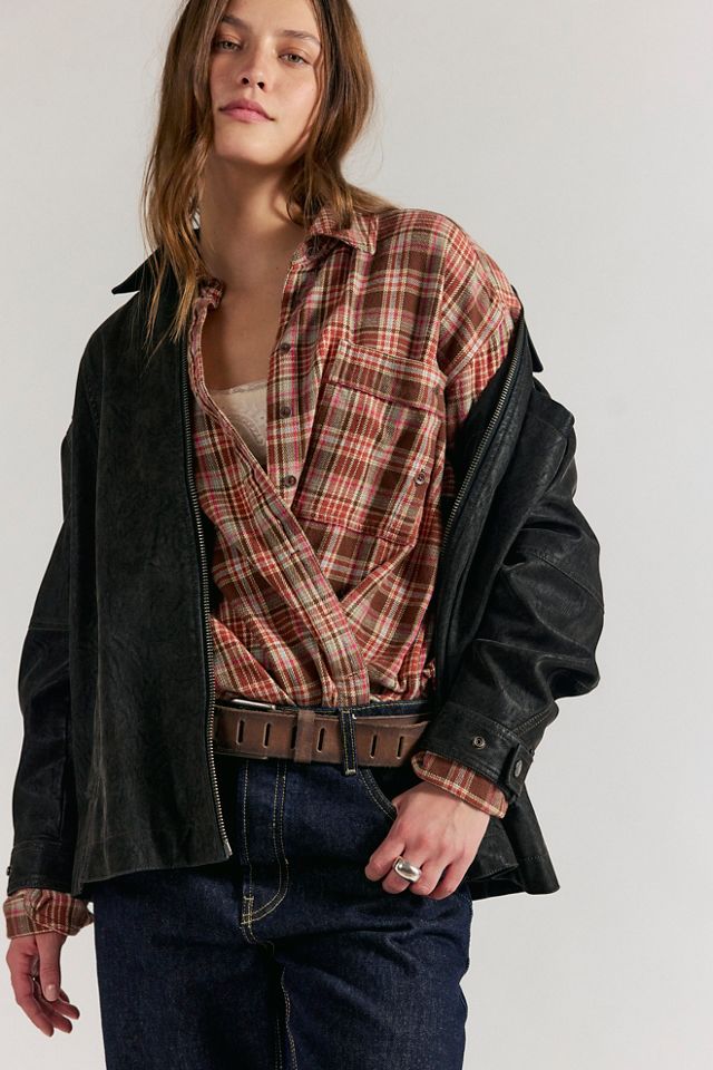 We The Free Ashley Plaid Shirt