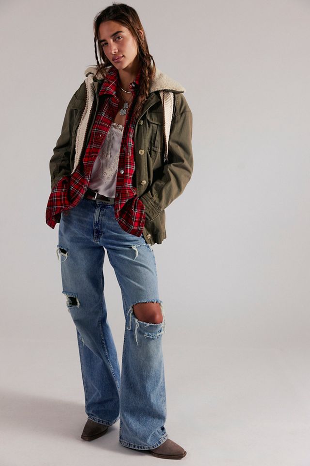 We The Free Ashley Plaid Shirt #2