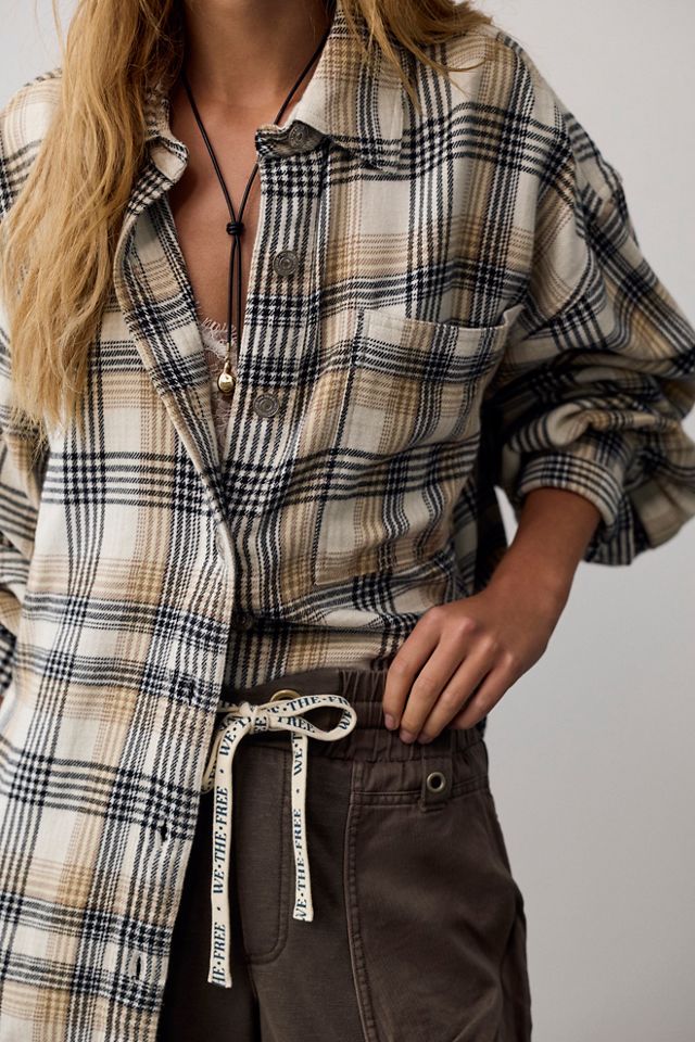 We The Free Ashley Plaid Shirt #1