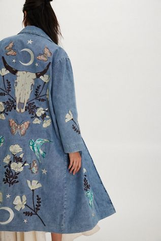 Manteau long en denim buffalo Denim and Bone