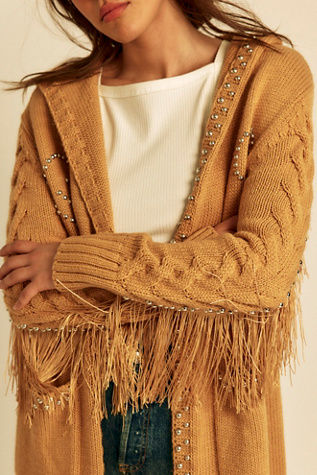 Understated Leather Southern Charm Studded Cardigan