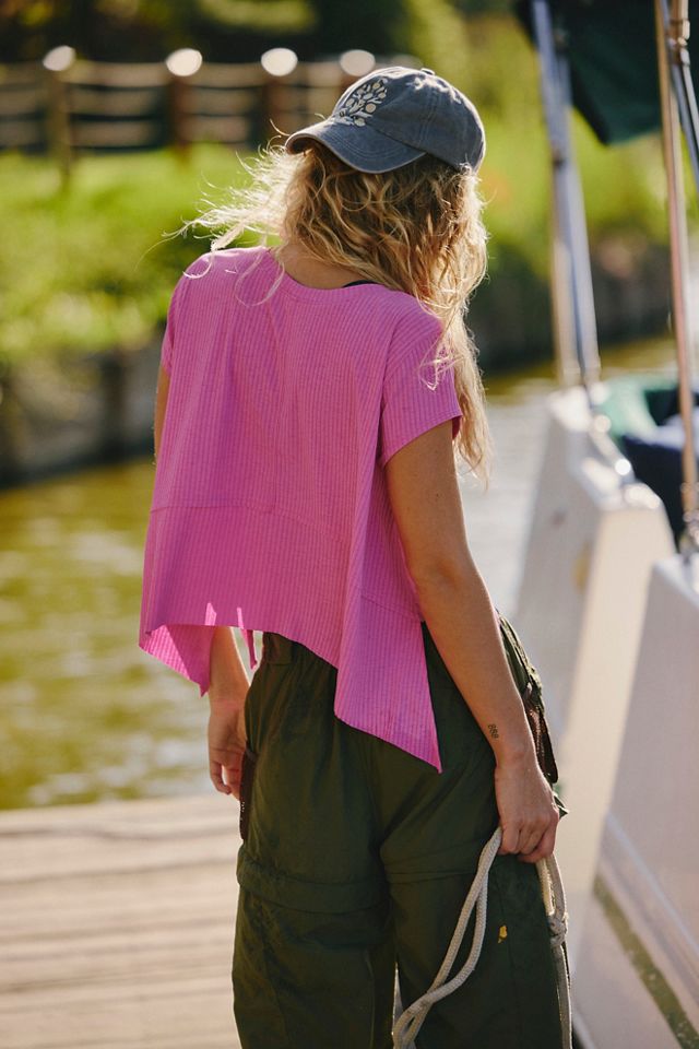 Tempo Ribbed Short-Sleeve Tee #1