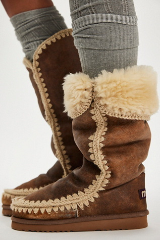 MOU Leather Bergy Boots