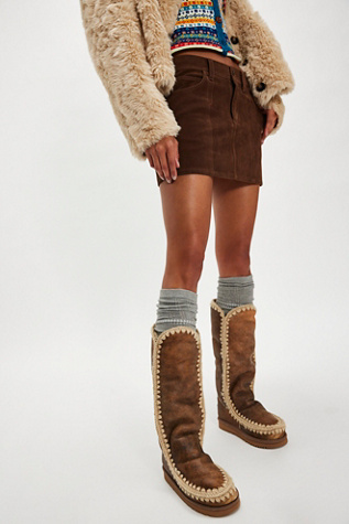 MOU Leather Bergy Boots