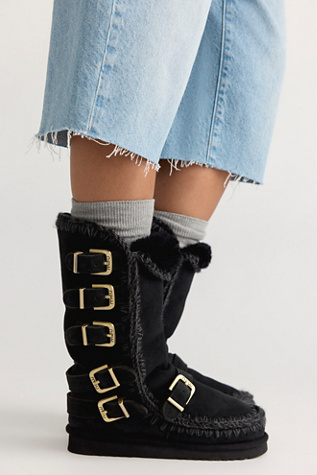MOU Bergy Buckle Boots by Free People