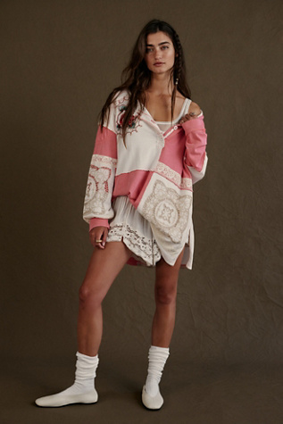 Ballerine Quotidienne par Jeffrey Campbell en Ivoire, pour femme taille: US 8.5 chez Free People
