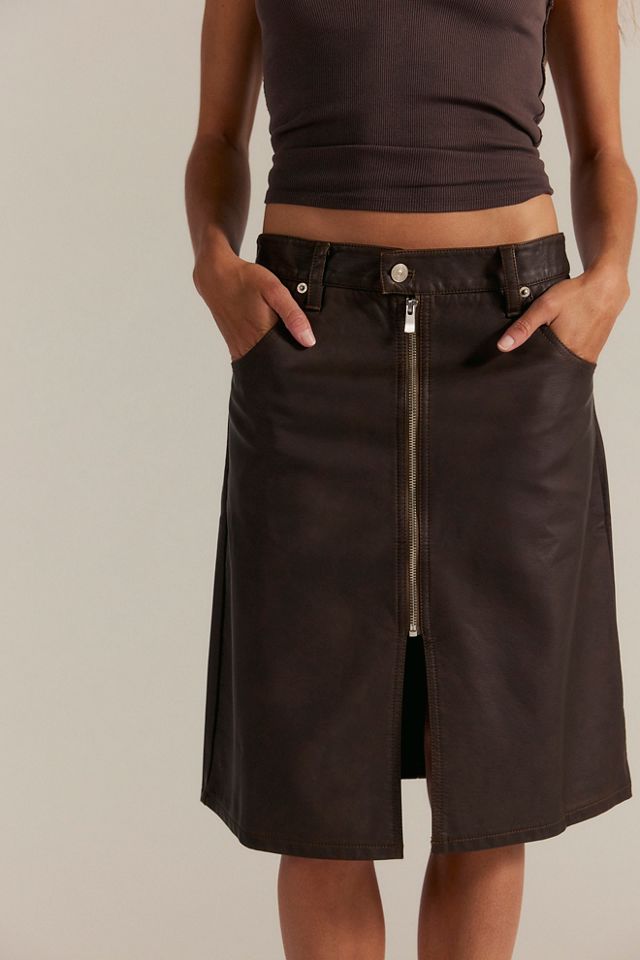 We The Free Sycamore Vegan Midi Skirt #2