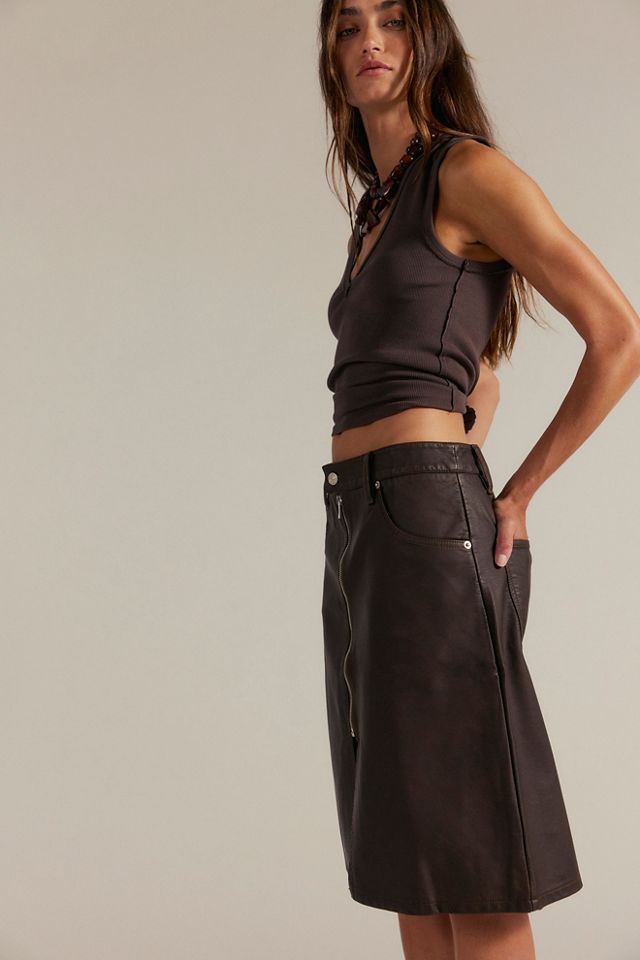 We The Free Sycamore Vegan Midi Skirt #3
