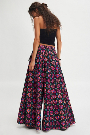 Miss You Most Printed Wide Leg Pants