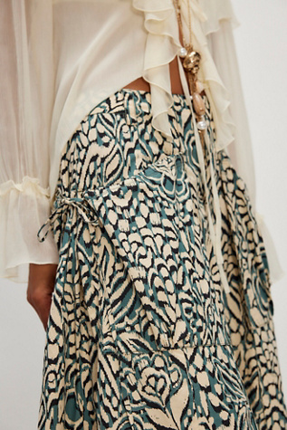 Miss You Most Printed Wide-Leg Pants
