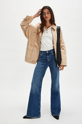 Citizens of Humanity Kimberly 70s Flare Jeans at Free People in Cruise, Size: 26