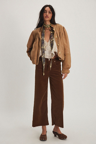 Citizens of Humanity Lyra Corduroy Wide-Leg Jeans
