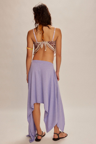 Indigo Sweater Skirt