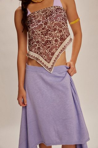Indigo Sweater Skirt