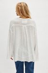We The Free Cotton-Linen Henley Tee