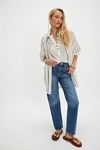 We The Free Cotton-Linen Henley Tee