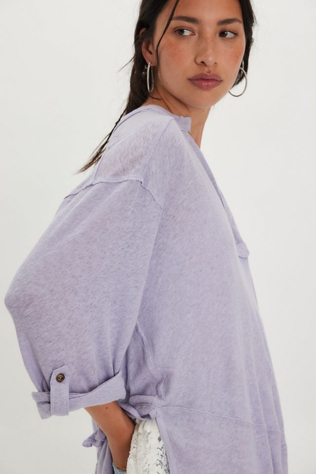 We The Free T-shirt Henley en Coton-Lin #2