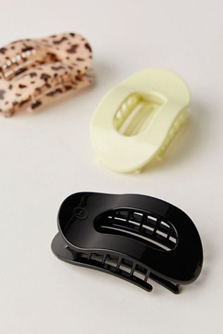 Teleties Medium Flat Round Clip