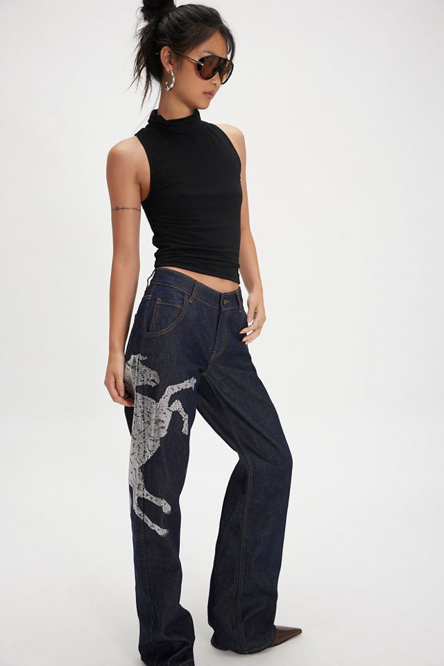 Jeans Party Horse Understated Leather #2