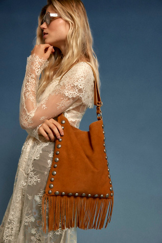 Catalina Crossbody Bag by Free People in Brown