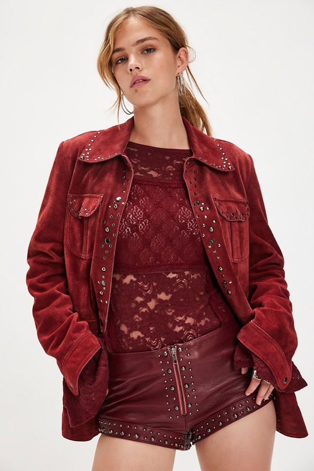 Understated Leather Gina Shorts #4